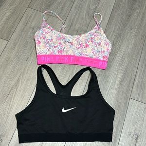 Girls Nike & VS Pink Sportsbras